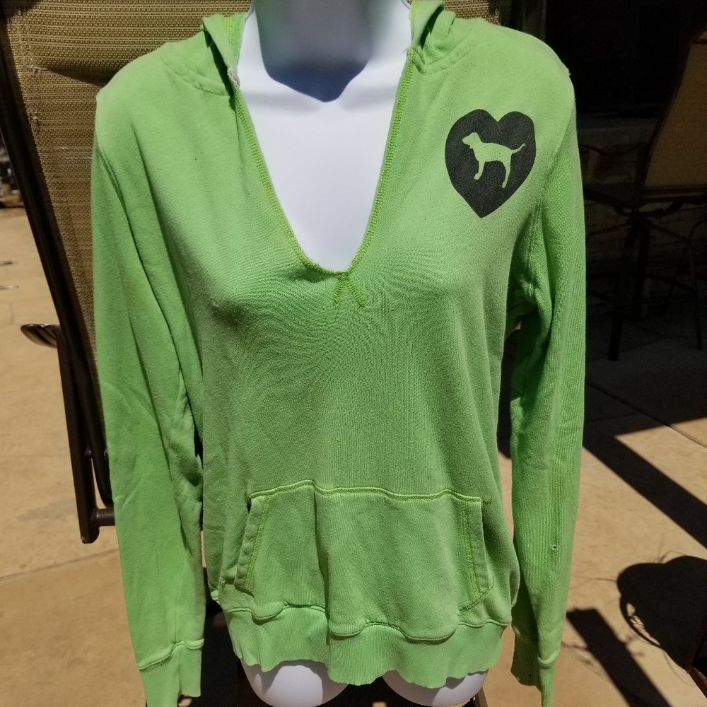 PINK by Victoria's Secret Terry Hoodie Sz S